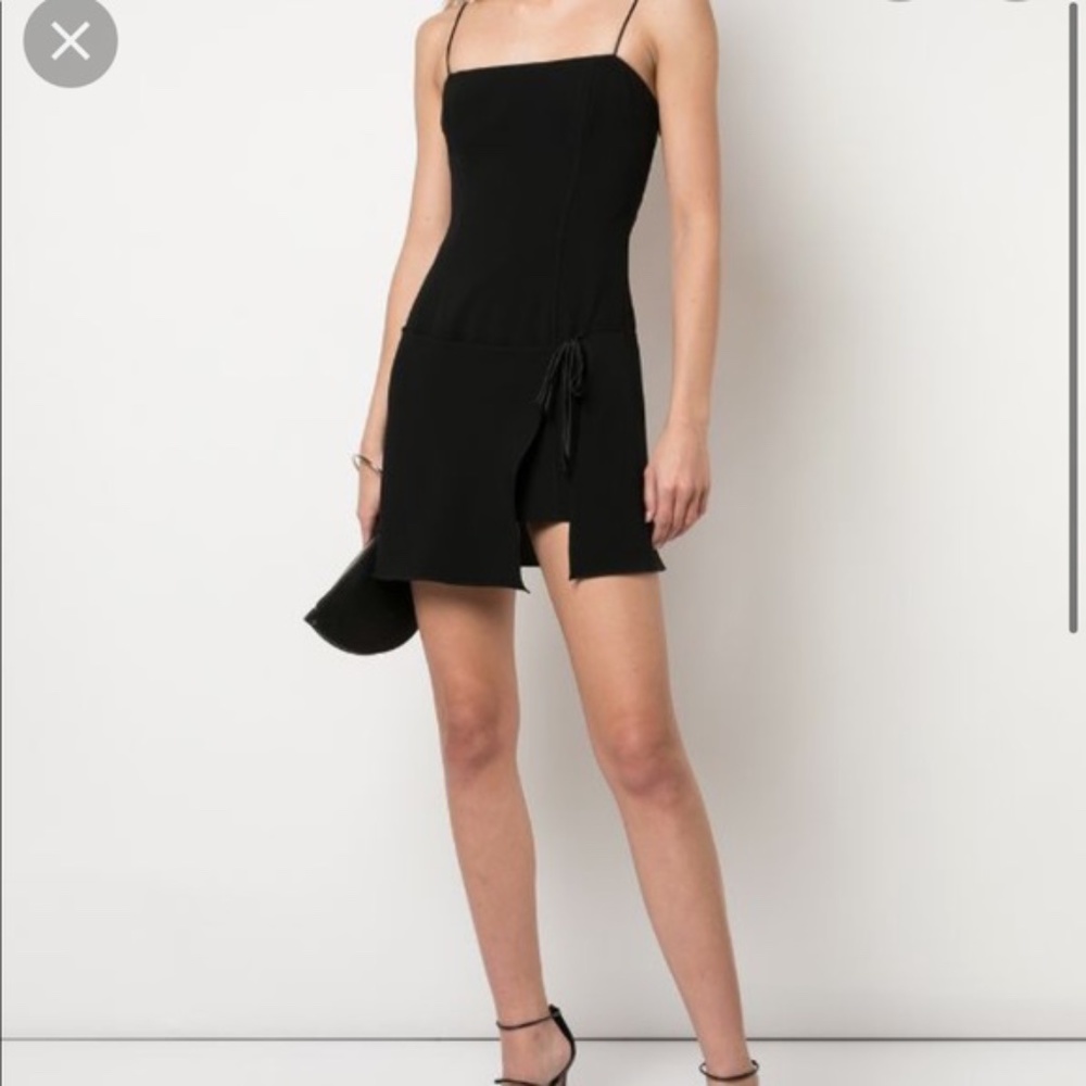 CINQ A SEPT HILARY SILK BLEND DRESS 4